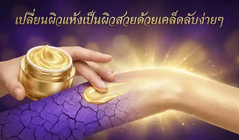 เปลี่ยนผิวแห้งเป็นผิวสวยด้วยเคล็ดลับง่ายๆ
